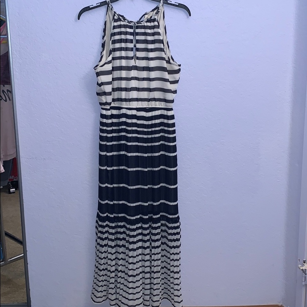 MAISON JULES Stripped Maxi Dress - MEDIUM